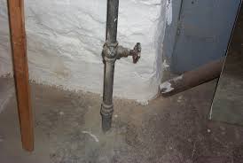 Water Service From Out Side Coming Up Through Basement Floor Http Www Plumberx Com Basement Flooring Door Handles Flooring