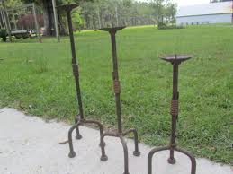 Shop for wrought iron candle holders online at target. Antique Hand Forged Candle Holders Wrought Iron Candle Holder Wedding Farmhouse Decor Gothic Tall Candle Stick Black Rustic Metal Candle Holders Wrought Iron Candle Holders Wrought Iron Candle
