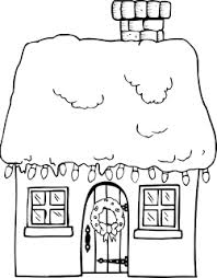 Xmas Coloring Pages North Pole Snowy Christmas Houses To Color House Colouring Pages Coloring Pages Christmas Coloring Pages
