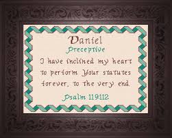Daniel Name Blessings Personalized Cross Stitch Design From Joyful Expressions Cross Stitch Quotes Cross Stitch Christian Cross Stitch