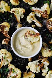 Roasted Cauliflower With Tahini Sauce By Applesandsparkles Cauliflower Tahini Nourriture Recettes De Cuisine Alimentation
