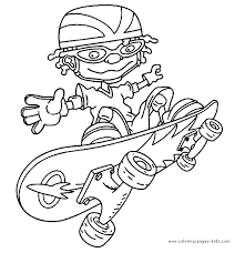 Rocket power coloring pages are a fun way for kids of all ages to develop creativity, focus, motor skills and color recognition. Rocket Power Color Page Coloring Pages For Kids Cartoon Characters Coloring Pages Printable Coloring Pages Color Pages Kids Coloring Pages Coloring Sheet Coloring Page