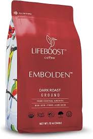 Amazon.com: Lifeboost Dark Roast Low Acid Ground Coffee, Certified Organic, 12oz | Third Party Tested for Mycotoxins, Mold & Pesticides, Non-GMO, Single Origin, Stomach Friendly
