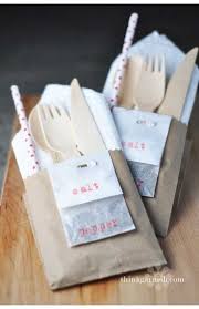 Cutlery Pocket For Buffet Line Sstepanski Bbq Party Perfect Picnic Picnic Party