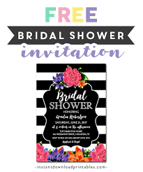 Check spelling or type a new query. Free Printable Editable Pdf Bridal Shower Invitation Diy Black White Stripes Watercolor Flowers Instant Download Edit In Adobe Reader Instant Download Printables