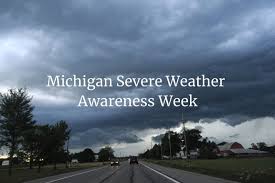 Tornado warnings were issued as heavy rain and 100mph winds swept through illinois on sunday. Michigan Observing Severe Weather Awareness Week