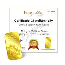 The official currency of malaysia is the malaysian ringgit. 1g Malaysia National Flower Gold Bar Buy Gold Silver In Singapore Buy Silver Singapore Online Gold Price Gold Silver Store