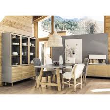 Meuble sur mesure effet beton cire/tadelakt. Table De Salle A Manger Effet Beton Cire L 220 Cm Amenagement Salle A Manger Decoration Interieure Table Salle A Manger