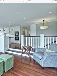 Railing Separating A Sunken Living Room
