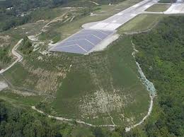 Charleston, wv ( kcrw) partly cloudy. Yeager Airport A Massive Damaging Fill Slope Landslide The Landslide Blog Agu Blogosphere