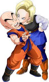 Krillin is that dude, and android 18 saw it. Android 18 Krillin Render Dokkan Battle By Maxiuchiha22 On Deviantart