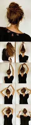 Pelo Largo Com Bun Hairstyles For Long Hair Cute Everyday Hairstyles Hair Bun Tutorial