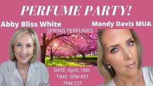 PERFUME PARTY! ABBY BLISS WHITE X MANDY DAVIS