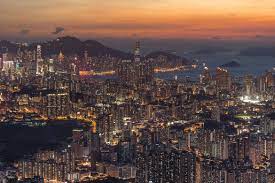 صورة لمدينة هونغ كونغ في المساء by coolbiere حائط صورة صور تصوير مدن travel photographer city fine art