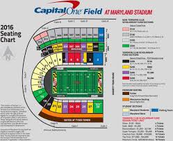 Seating Charts Football Ticket University Of Maryland