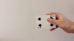 Get a spectator to pick a card and sign it if needed, you place the card back in the deck, and the half of the deck slowly disappears. How To Make A Card Disappear Youtube