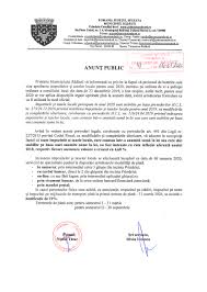 Taxe și Impozite Primăria Mun Rădăuți