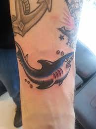 Sailor jerry shark done by mishka at seattle tattoo emporium. Sailor Jerry Shark By Alex Tollar On Deviantart