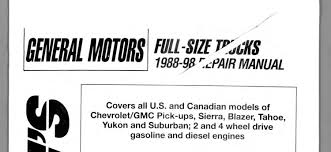 The thermostat is located on the engine on a 1998 gmc sierra 1500 standard. Calameo 1988 Gmc Sierra Service Repair Manual