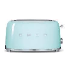 Smeg Grille Pains 2 Fentes 1500w Vert D Eau Tsf02pgeu Achat Vente Grille Pain Toaster Cdiscount