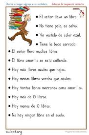 Pin By Brenda On Comprension Learning Spanish Spanish Classroom Activities Spanish Reading Activities