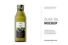 Olive Oil Mockup In 2020 Olive Oil Bottles Oil Bottle Bottle Mockup