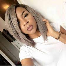 Grey Bob Short Hair Styles Hair Styles Natural Hair Styles