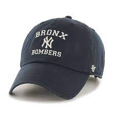 New York Yankees Bronx Bombers Clean Up Navy 47 Brand Adjustable Hat New York Yankees 47 Brand Detroit Game