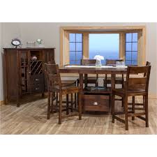 Maple 5 Piece Counter Height Dining Set Larkin Counter Height Dining Sets Stylish Dining Room Maple Dining Table