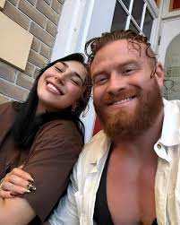 Drew McIntyre with his beautiful wife Kaitlyn 💖