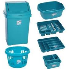 Accessories 6 Pc Kitchen Bin And Basket Set Teal Ebay Co Uk Teal Kitchen Decor Industrial Decor Kitchen Beach Kitchen Decor