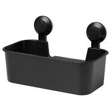 Maybe you would like to learn more about one of these? Tisken Korb Mit Saugnapf Schwarz Ikea Deutschland