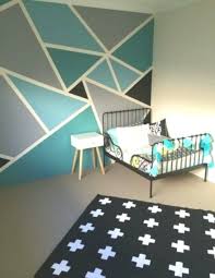 Crea Le Pareti In Modo Creativo E Facile A Casa Design Da Parete Idee Muro Camera Da Letto Decorazione Geometrica