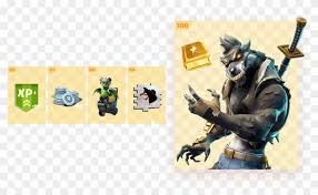 Fortnite's battle royale battle pass allows you to earn cosmetics by playing the game! Battle Pass Season Fortnite Tier 100 Back Bling Season 6 Hd Png Download 1676x759 400552 Pngfind