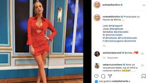 Al ver la foto de ambos juntos, la nieta de mirtha no pudo contener su admiración. Vices2vkgsut2m