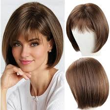 QUEENTAS Pixie Layered Short Chestnut Brown Wig Natural Curl Synthetic Hair  Wigs for Women (Chestnut Brown) : Amazon.sg: Beauty