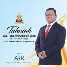 Senarai menteri kabinet malaysia baru seperti diumumkan oleh perdana menteri, tan sri. Air Selangor Setinggi Tinggi Tahniah Kami Ucapkan Kepada Yab Tuan Amirudin Bin Shari Atas Perlantikan Sebagai Dato Menteri Besar Selangor Yang Ke 16 Facebook