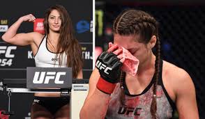 Ofs 5 jojua liana (geo) vs tatyana pevneva (rus). Ufc Flyweight Fight Stopped Due To Horror Cut On Liana Jojua S Nose