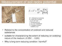 Measurement Of Soil Redox Potential Ppt Download