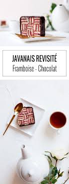 Javanais Revisite A La Mousseline Framboise Et Ganache Chocolat Recette Framboise Chocolat Ganache