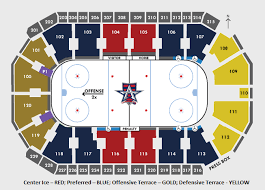 Seating Chart Allen Americans Hockey Club