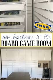 New Ikea Hardware In The Board Game Room House Of Hepworths Board Game Room Ikea Bath And Beyond Coupon