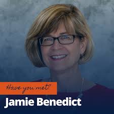 Have you met Professor Jamie Benedict? "My research interests include the  examination of systems and environmental characteristics that influence  nutritional health with an emphasis