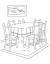 Black And White Dining Set