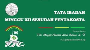 Renungan liturgi minggu tanggal 10 januari tahun 2021. Gpib Jemaat Pancoran Rahmat Depok