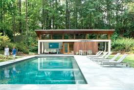 40 Sublime Swimming Pool Designs For The Ultimate Staycation Modern Pool House Pool Houses Modern Pools