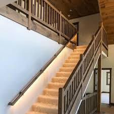 Custom Wood Products Photo Gallery Enterprise Wood Products In 2020 Wood Stair Treads Stairs Rustic Stairs