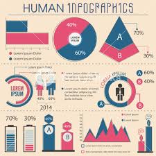 Big Set Of Human Infographic Elements Including Statistical