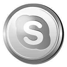 Black And White Skype Logo 3d Skype Silver Icon Ad Spon Sponsored Icon Silver Skype In 2020 Abstract Design Electronic Media Icon