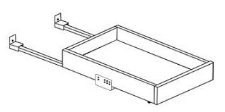 pos12: pull out shelf for base and tall